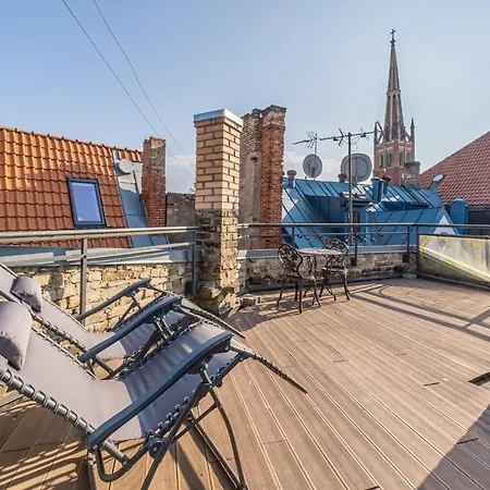 Awesome Old Town Rooftop With Terrace Apartment