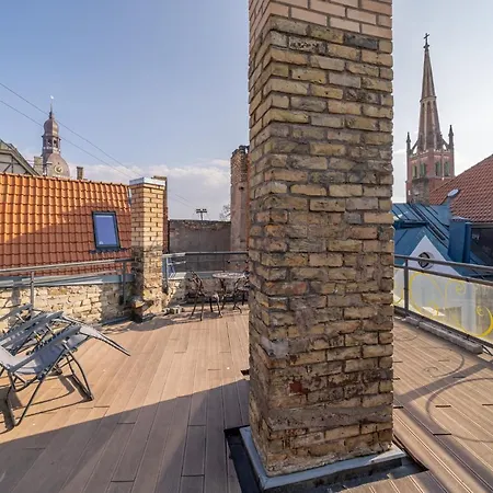Awesome Old Town Rooftop With Terrace *