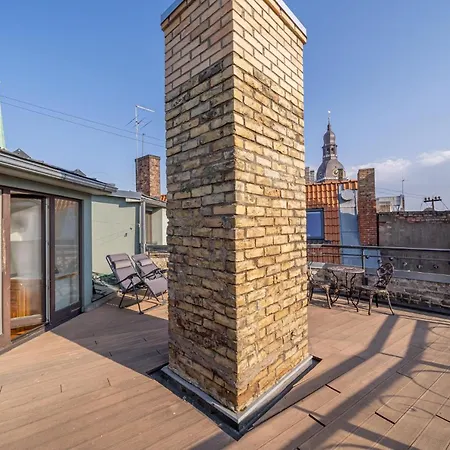 Awesome Old Town Rooftop With Terrace Apartment