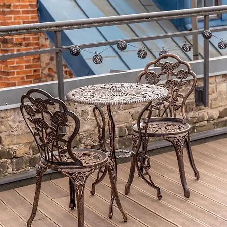 Awesome Old Town Rooftop With Terrace Apartment